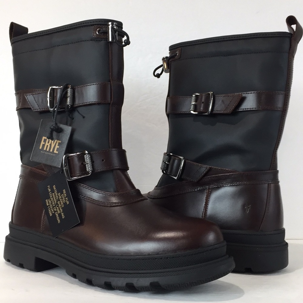 New Frye trike men’s waterproof snow boots - Picture 5 of 8